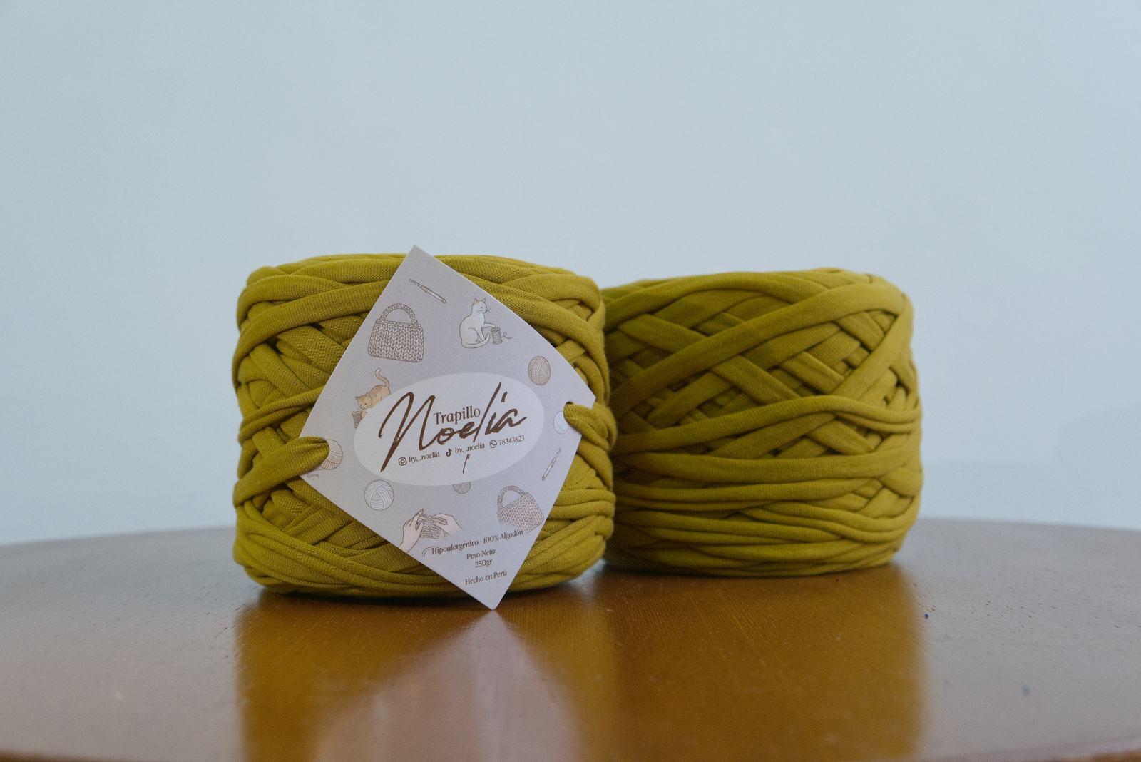 Trapillo N°11 Mostaza verdoso